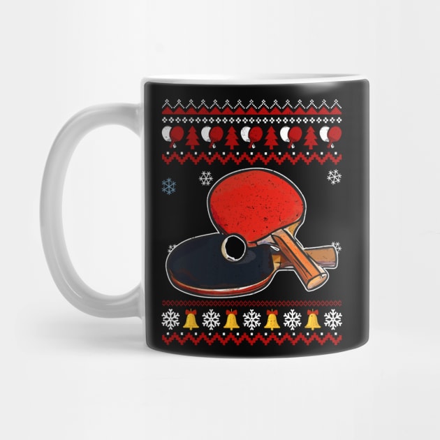 Table Tennis Ugly Christmas by maximel19722